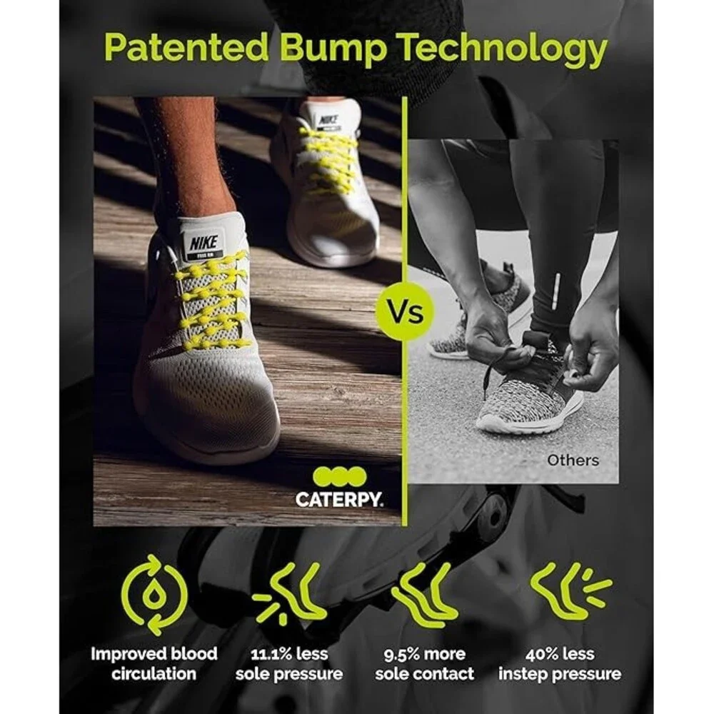 CATERPY NO TIE SHOELACES
